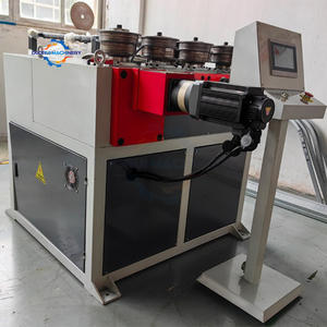 Semi-automatische servo buigmachine voor roestvrij staal/aluminium buizen <span class=keywords><strong>DR</strong></span>-RB120CNC zeven-rollen rolbuigmachine, eenvoudig te bedienen - Product Image 4