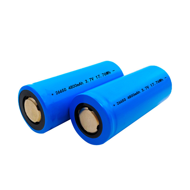Stock 3.7V 5000mah NMC 3.2V 4800mah Cylindrical Lithium Ion Batteries Lifepo4 26650-High Capacity 3.7V 5000mah NMC 26650