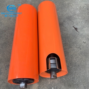 Rouleau de convoyeur à montée stable de 100 mm de diamètre pour le transport de matériaux, applications minières, usines de pierres, charbon et métallurgie - Product Image 2