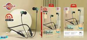 WISDOMUP Cuffie Wireless a Collare con Batteria da 500-1000mAh, 10-15 Ore di Autonomia, Auricolari Sportivi - Product Image 3