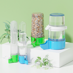 Disponibles en Varios Tamaños <span class=keywords><strong>para</strong></span> Alimentación y Riego. Comedero Automático <span class=keywords><strong>para</strong></span> Mascotas y Dispensador de Agua, <span class=keywords><strong>Bebedero</strong></span> de Plástico <span class=keywords><strong>con</strong></span> Sistema de Encaje Rápido <span class=keywords><strong>para</strong></span> Pájaros - Product Image 3
