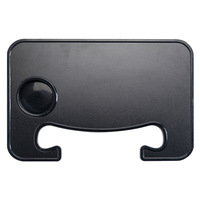 Accessoires d'intérieur de voiture portables avec logo personnalisé nouveau plateau de table au volant populaire pour la nourriture et les voyages