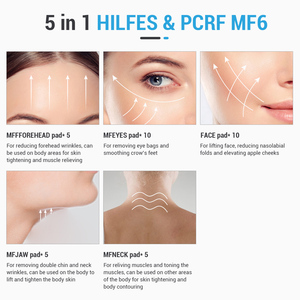 Máquina de Lifting Facial Vertical Spa Pro 5 en 1 para Eliminar la Papada, Levantar la Frente, la Cara, los Ojos y el Cuello, Modelo MF6 - Product Image 3