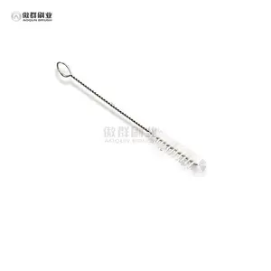 Nylon Bristles Mini Steel Handle Tube Brushes