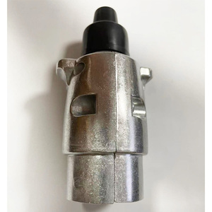 Connecteur de <span class=keywords><strong>remorque</strong></span> pour caravane, 20 pièces, <span class=keywords><strong>7</strong></span> <span class=keywords><strong>broches</strong></span>, 12V, <span class=keywords><strong>prise</strong></span> de courant ronde, adaptateur en métal, utilisé pour les accessoires de <span class=keywords><strong>remorque</strong></span> - Product Image 6
