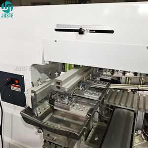 Impresora de almohadilla transversal completamente eléctrica, máquina de impresión de almohadilla de 80Mm de <span class=keywords><strong>4</strong></span> colores para regla de escala de logotipo más ligero, manga de taza de café de plástico - Product Image 2