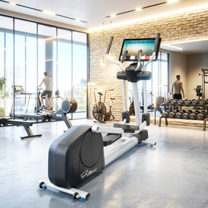 Appareil de fitness <span class=keywords><strong>elliptique</strong></span> commercial de luxe pour la maison, équipement de cardio-training avec grand écran pour la perte de poids - Product Image 1