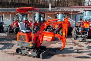 Everun 0.8ton Ere08 סין מיני מחפר סורק מיני דיגר מיקרו דיגר מכונות מיקרו הידראולי חופר מכונת עם זול - Product Image 5