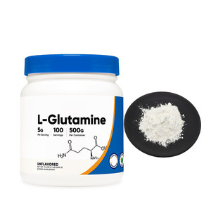 OEM ODM Marque privée L-Glutamine Capsules L Glutamine Poudre Compléments alimentaires <span class=keywords><strong>Nutrition</strong></span> sportive 99% Poudre de glutamine en vrac - Product Image 1