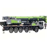 Camion-grue mobile robuste d'occasion pour travaux de construction, capacité de levage de 25 tonnes pour pompe, moteur, boîte de vitesses, etc.