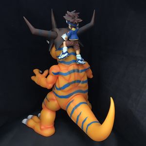 Figurine d'anime Digimon Greymon Taichi Tai <span class=keywords><strong>Kamiya</strong></span> grande aventure Pvc modèle d'action Gk Statue jouet à collectionner décoration cadeaux - Product Image 2