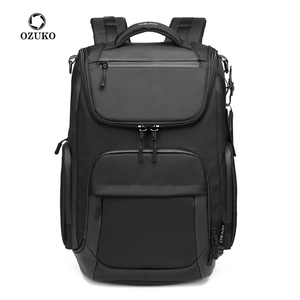 กระเป๋าเป้สะพายหลัง <span class=keywords><strong>Ozuko</strong></span> 9409 รุ่นใหม่สำหรับนักเรียน กระเป๋าใส่แล็ปท็อปทันสมัยสำหรับวัยรุ่น กระเป๋าเป้สะพายหลังแบบมีช่อง USB ป้องกันการโจรกรรม - Product Image 2