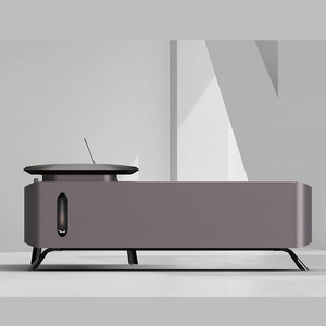 Bureau de direction en mélamine largement utilisé, mobilier de bureau design, bureau d'angle pour cadre - Product Image 2