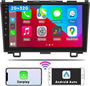 Autoradio Plug and Play con 2GB RAM e 32GB ROM per <span class=keywords><strong>Honda</strong></span> <span class=keywords><strong>CRV</strong></span> 2007-2011, Apple CarPlay Wireless e Android <span class=keywords><strong>Auto</strong></span> - Product Image 2