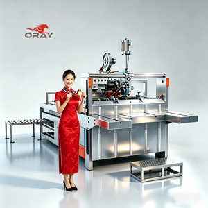Macchina Incollatrice per Cartoni Semi-Automatica Oray-Economic, <span class=keywords><strong>Dimensione</strong></span> Massima Cartone Sfuso 2500W, 60m/min, Struttura Meccanica Semplificata - Product Image 1