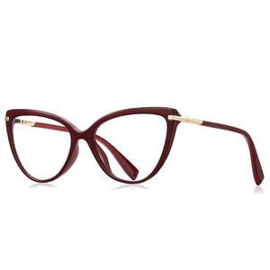 Gafas de Computadora con Filtro de Luz Azul para Mujer, Diseño de Ojo de Gato, Montura TR90, con Logotipo Personalizado - Product Image 6