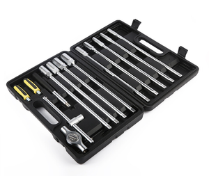 2024 Trending personalizzato 19 pz T maniglia CRV presa chiave Set regolazione metrica chiave a cricchetto chiave di coppia scatola imballato OEM - Product Image 2