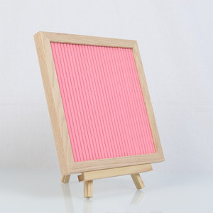 벽 장식 메뉴 학교 교실 아기 발표 판 나무 바뀔 수 있는 펠트 편지 메시지 간판 게시판 - Product Image 2