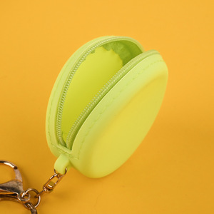 Accessoires d'extérieur pour animaux de compagnie Mini pochette en silicone à fermeture éclair pour friandises pour chiens Porte-monnaie avec <span class=keywords><strong>mousqueton</strong></span> - Product Image 5