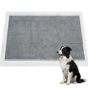 Tapis d'apprentissage pour chiots et chiens avec charbon actif absorbant et adhésif désodorisant, activé en usine - Product Image 1