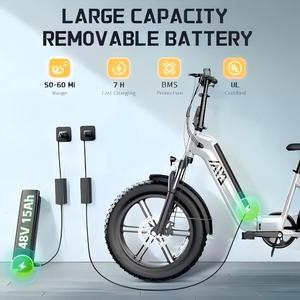 <span class=keywords><strong>Vélo</strong></span> <span class=keywords><strong>électrique</strong></span> <span class=keywords><strong>pliable</strong></span> hybride puissant TST 250W à cadre en acier, idéal pour adolescents et adultes – <span class=keywords><strong>Vélo</strong></span> <span class=keywords><strong>électrique</strong></span> <span class=keywords><strong>pliable</strong></span> (Bicicleta Plegable Ebike) – Meilleures ventes - Product Image 3