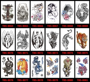 Fashionable Men <strong>Cool</strong> Body Art Tattoo <strong>Sticker</strong>/Temporary Arm Tattoo <strong>Stickers</strong> - Product Image 6