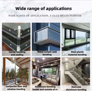 Nhà Máy Bán Buôn 900G Đôi Ống Polyurethane <span class=keywords><strong>Sealant</strong></span> Cho Hợp Kim Nhôm Góc Liên Kết, Mạnh Mẽ Dính Không Thấm Nước <span class=keywords><strong>Sealant</strong></span> - Product Image 5