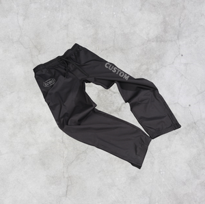 Pantalones de chándal informales con logotipo personalizado, rectos, desgastados, de gran tamaño, impermeables, transpirables, ecológicos, antiarrugas, de nailon, pesados - Product Image 1