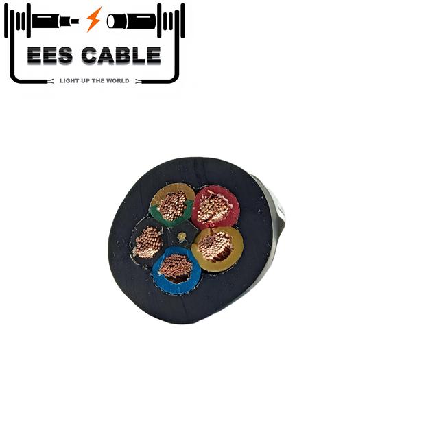 H07RN-F 5G2.5 4 6 10 16 25 35 50mm² Rubber Cable 450/750V Heavy Duty Flexible Copper Industrial Power Cable  Welding Cable