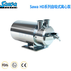 Pompe auto-amorçante Sawa HD19 en acier inoxydable pour le transport de matériaux dans les usines de boissons - Product Image 5