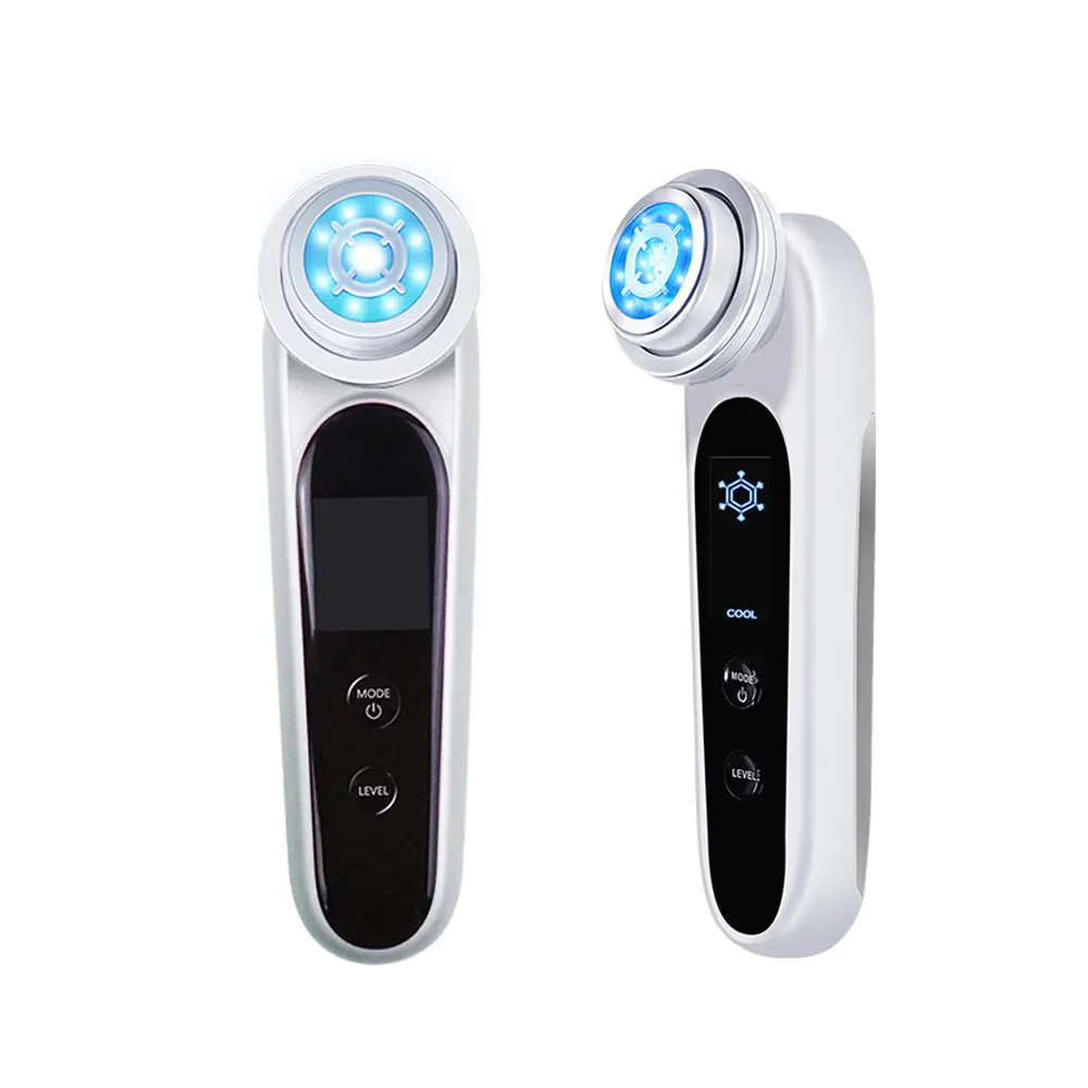 Multifunction RF Facial Lifting Home Use LED Light Beauty Skin Tightening Massager Machine