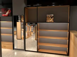 Layout Design Shoe Shop Display Stands