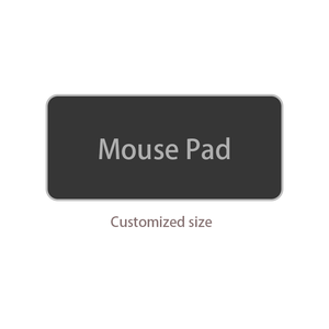 <strong>Custom</strong> Manufacturer Price Low MOQ Anti Slip Odor-Resistant <strong>Rubber</strong> Base Black Gaming Waterproof Desk <strong>Pad</strong> for Office Bulk - Product Image 1