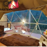 8m Outdoor Resort Luxury Igloo House Installation facile tente dôme d'hôtel géodésique luxe