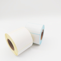 Papel Termosensible de Tres Capas, Etiquetas Autoadhesivas Termosensibles, Papel para Impresión de Códigos de Barras, Etiquetas de Impresión Termosensible