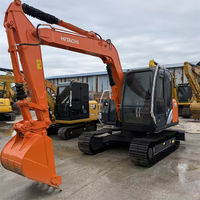 Excavatrice utilisée originale japonaise de HITACHI ZX70-5A l'excavatrice utilisée originale d'excavatrice de HITACHI d'excavatrice utilisée par 7t