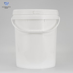 Cubo de Plástico Blanco Resistente de <span class=keywords><strong>25</strong></span> <span class=keywords><strong>Litros</strong></span> para Aplicaciones Comerciales y Domésticas - Product Image 6