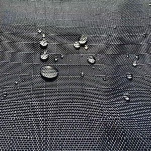 Tissu en polyester 100% Oxford Ripstop <span class=keywords><strong>600D</strong></span>, enduit imperméable 1000 mm, imprimé numérique PU, personnalisé en usine, pour sac - Product Image 4