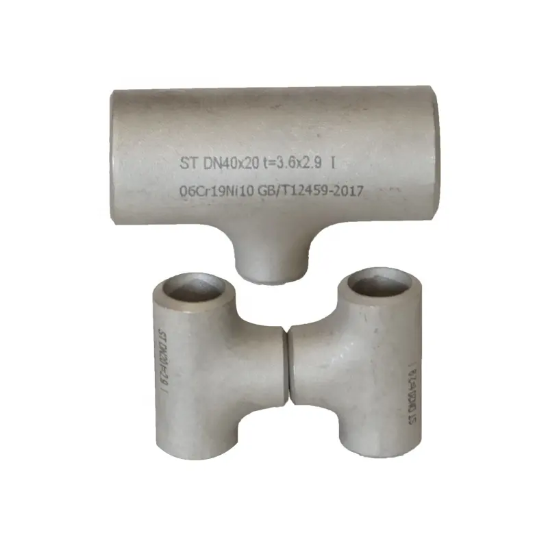 DN450 Carbon steel Seamless BW Pipe Fitting 18" Tee