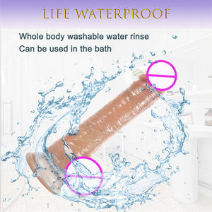 Großhandel Tintenfisch-Silikon-Dildo mit G-Punkt-Stimulation, hautfreundlichem Gefühl, klarer Textur und biegsamem, flexiblen Riesenpenis für Frauen - Product Image 2