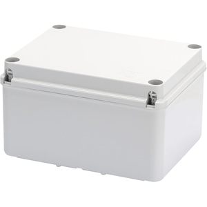 Caja de Conexiones de Plástico 190X140X110 Ip56, Protección Rígida para Cables Eléctricos, Modelo 44117 - Product Image 1