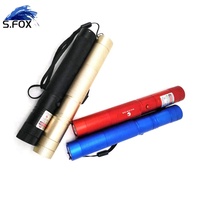 Lumière laser verte réglable en aluminium, lumière laser verte réglable en aluminium, 303, allumage de briquet, lampe torche