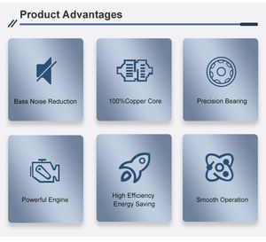 มอเตอร์เหนี่ยวนำไฟฟ้าแบบเฟสเดียวมอเตอร์ YL100L-4-2.2kw 3HP ตัวเก็บประจุคู่ - Product Image 6