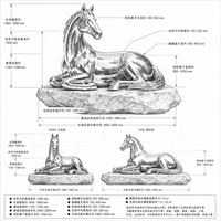 Décoration d'art pour la maison grandeur nature, statue de cheval personnalisée de grande taille, sculpture en acier inoxydable poli miroir