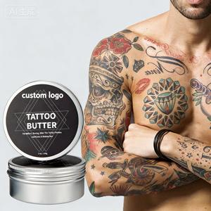 Crème réparatrice apaisante biologique pour soins après tatouage, étiquette privée, baume personnalisé pour soins après tatouage - Product Image 2
