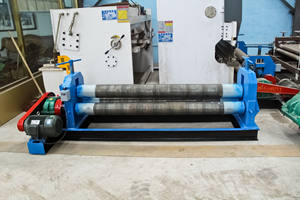 Máquina de Laminación de Chapa Metálica de Acero de 3 Rodillos, Dobladora de Chapa de Hierro para Acero Inoxidable y Acero al Carbono, Espesor Máximo de 12 mm - Product Image 6