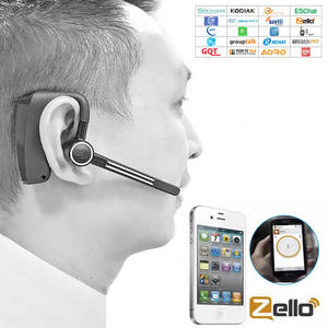 سماعة أذن لاسلكية بلوتوث DKPTT E2 مع خطاف للأذن وزرين للضغط للتحدث للمكالمات الهاتفية والاتصال اللاسلكي ثنائي الاتجاه - Product Image 3