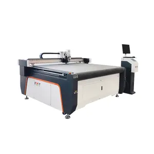 CNC Cheap Oscillating Knife Cutting Fabric Single Ply Fabric Cutter Table Cut CNC Fabric Cutting Machines With CCD Camera