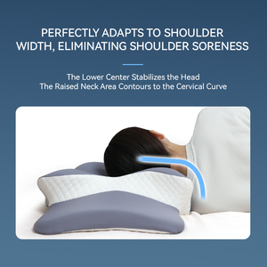 Wholesale Whale - Shaped Memory Foam <strong>Pillow</strong>, Head &amp; Neck Relax, <strong>Orthopedic</strong> Sleeping <strong>Pillow</strong> - Product Image 4