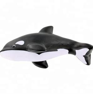 Cadeaux promotionnels anti-stress baleine en mousse PU avec logo personnaliséBaleine bleue balle anti-stress balle anti-stress en forme de baleine - Product Image 3